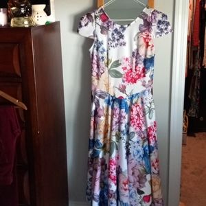 MARC BOUWER FLORAL DRESS